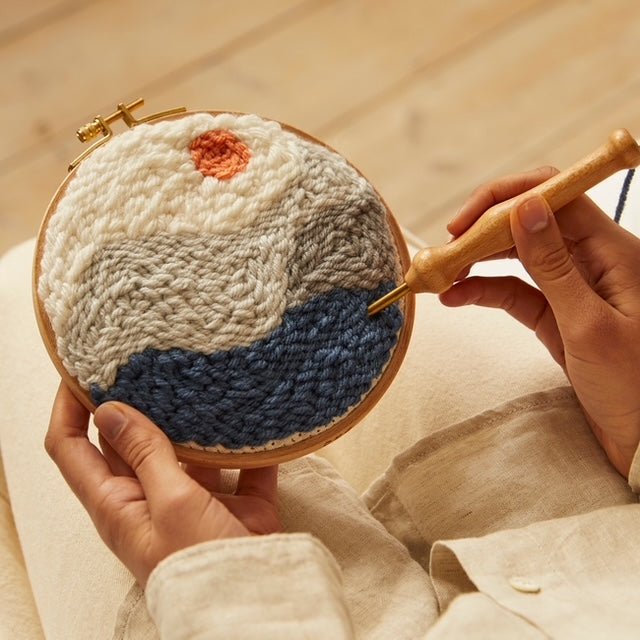 Kit Punch Needle - Wool Corner