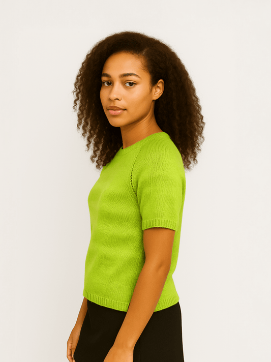 Green attitude - Top - Wool Box - Wool Corner