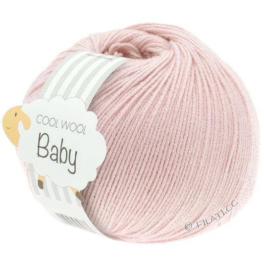 Laine Baby rose pâle - Wool Corner
